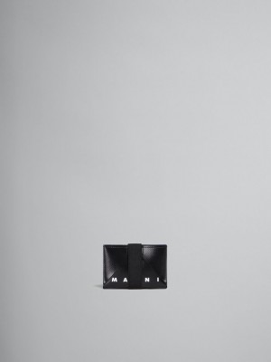 Marni Card Case Negros Azules | MXNEJ87885