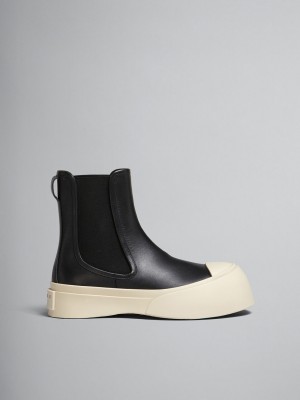 Marni Cuero Pablo Chelsea Boot Negros | MMXHR78337