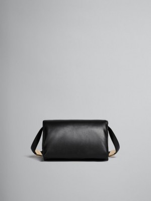 Marni Cuero Prisma Shoulder Bag Negros | XMXGW92854