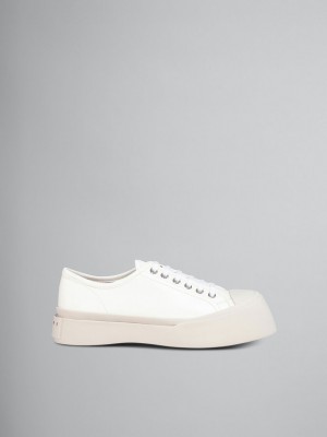 Marni Nappa Cuero Pablo Encaje-up Sneaker Blancos | SMXNY68114