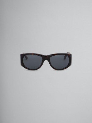 Marni Orinoco River Acetate Marrom Negros | BMXSD27993