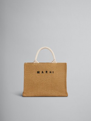 Marni Raffia Small Beige | FMXUI62941
