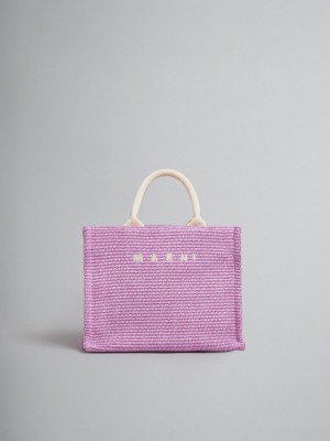 Marni Raffia Small Morados | MXXBR31430