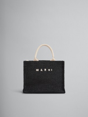 Marni Raffia Small Negros | MXJZR68129