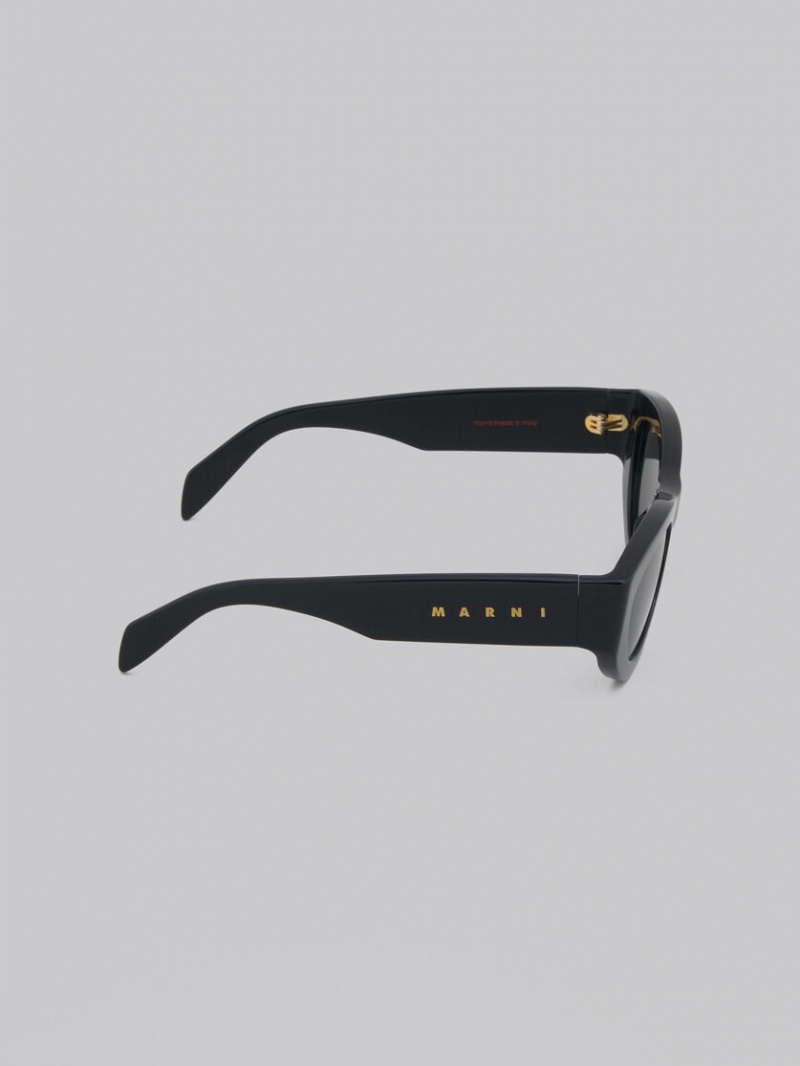 Marni Acetate Rainbow Mountains Negros Multicolor | MXZDE45307