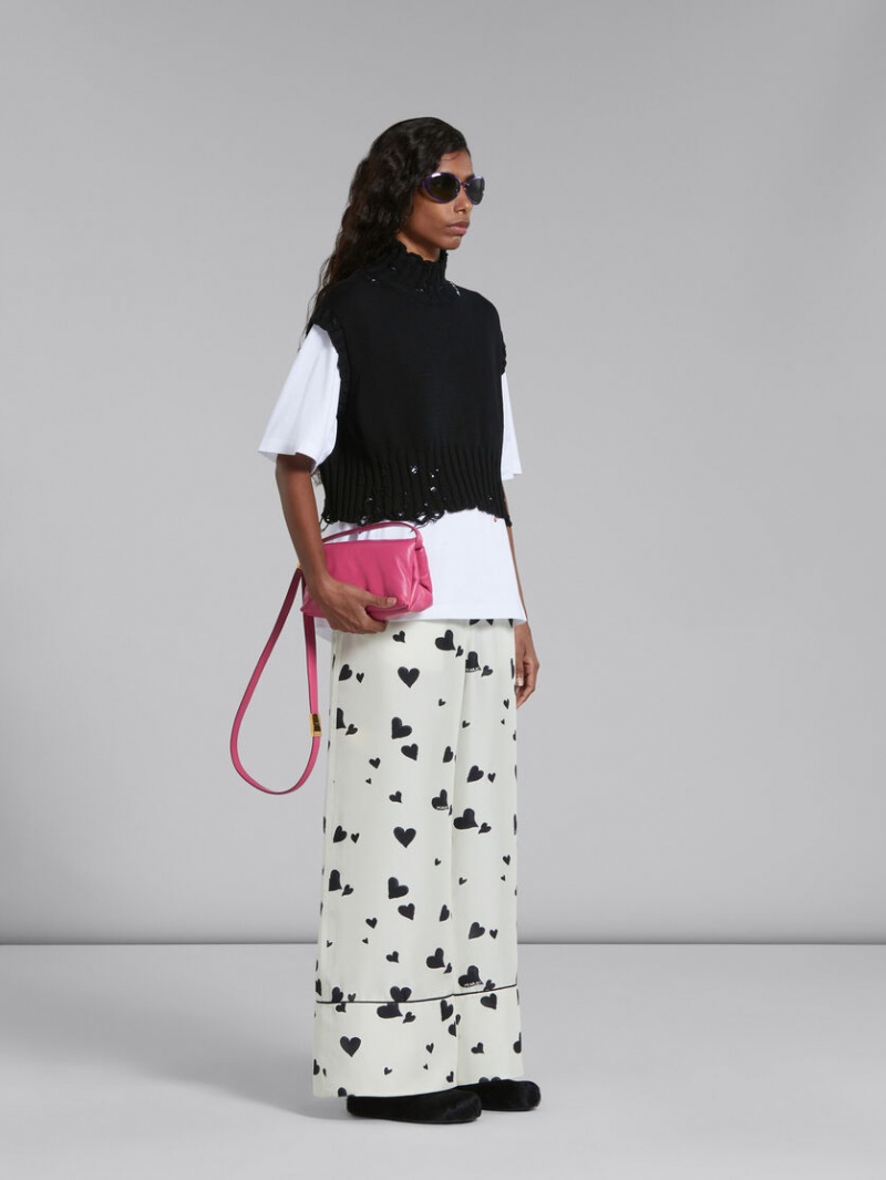 Marni Algodon Cropped Vest Negros | LMXSX48213