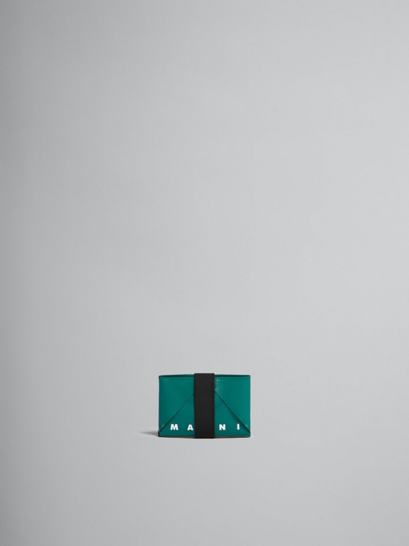 Marni Card Case Verdes Negros | ZMXNQ80721
