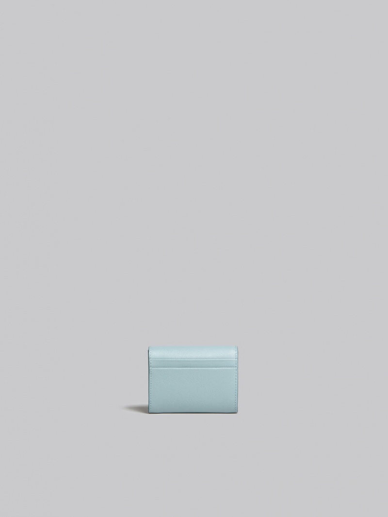 Marni Cuero Coin Case Azules Claro | BMXSO63873