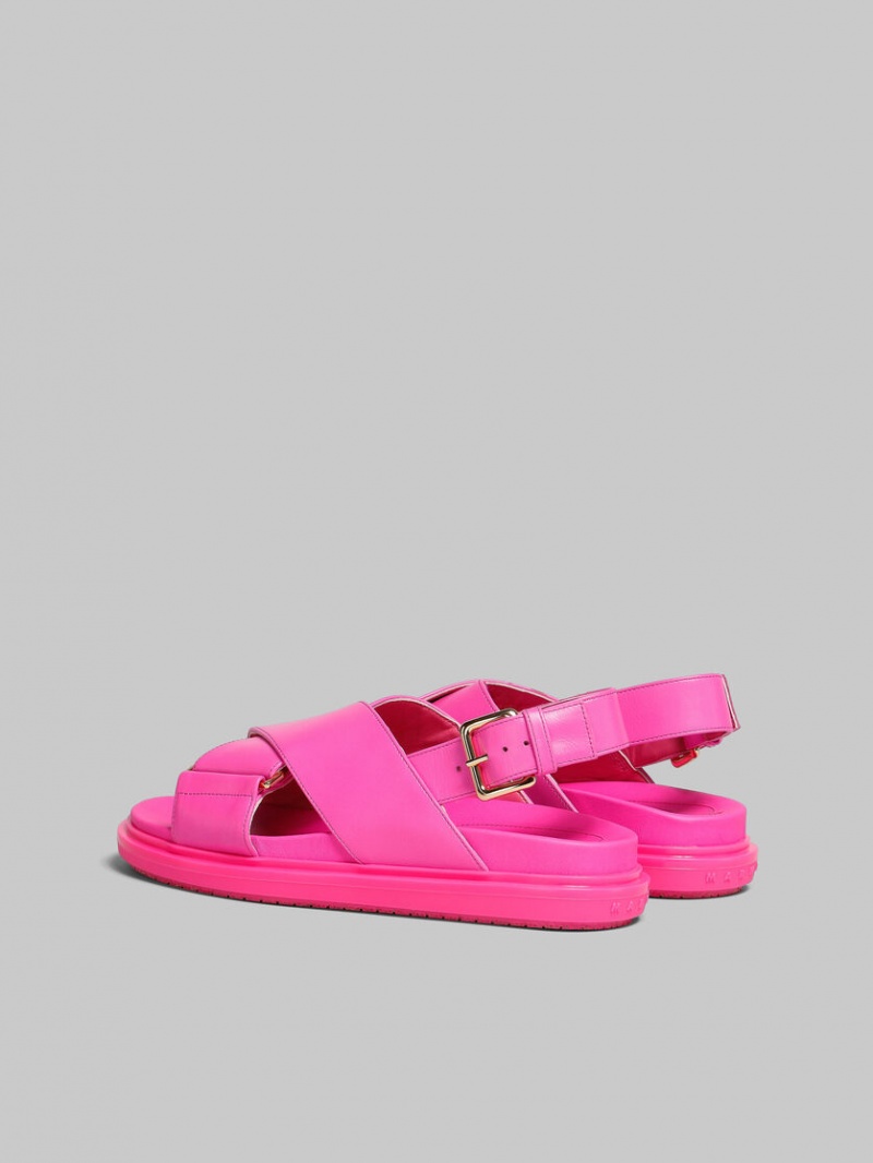 Marni Cuero Fussbett Fucsia | DMXVO38502