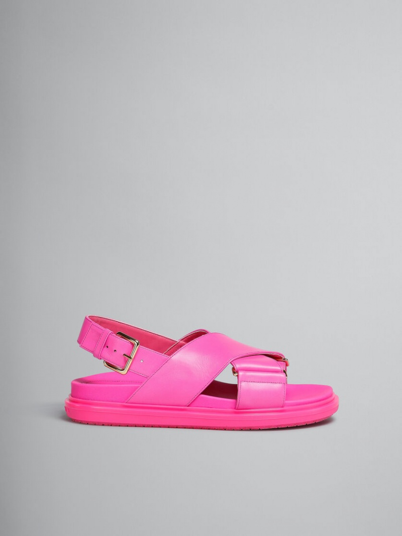 Marni Cuero Fussbett Fucsia | DMXVO38502