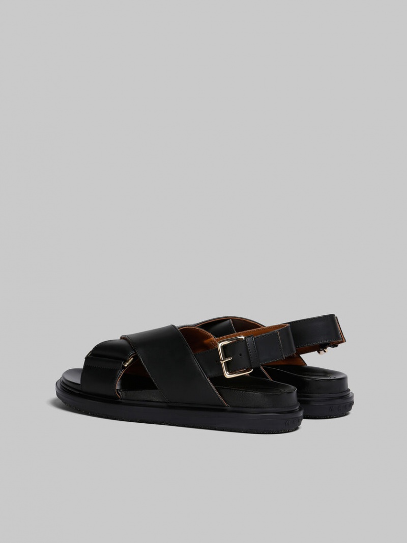 Marni Cuero Fussbett Negros | MXCIF30555