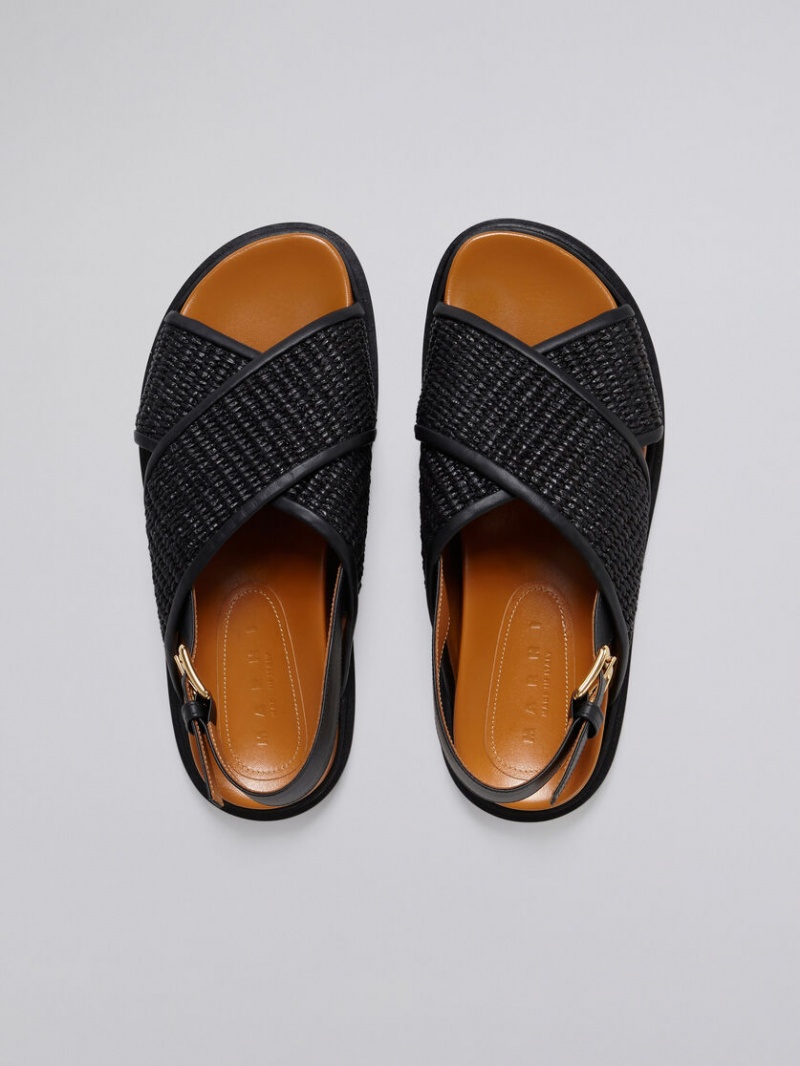 Marni Cuero Fussbett Negros | MXEAH93243