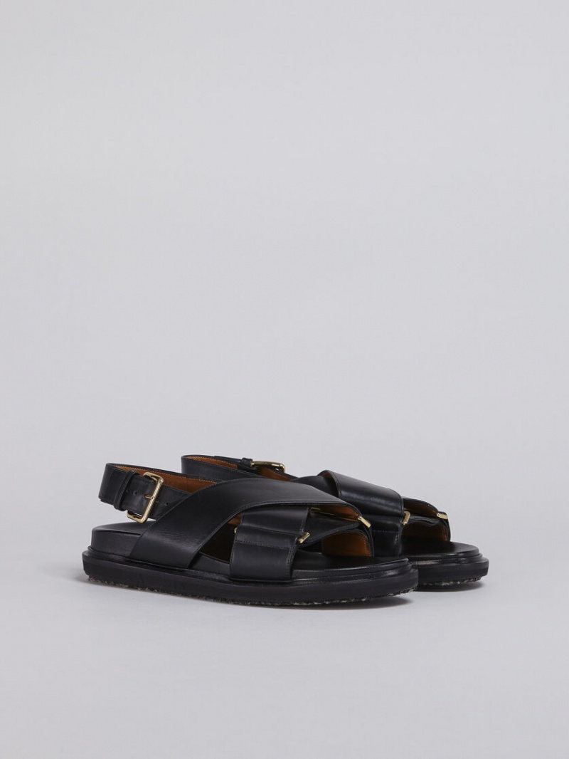 Marni Cuero Fussbett Negros | MXXBR13762