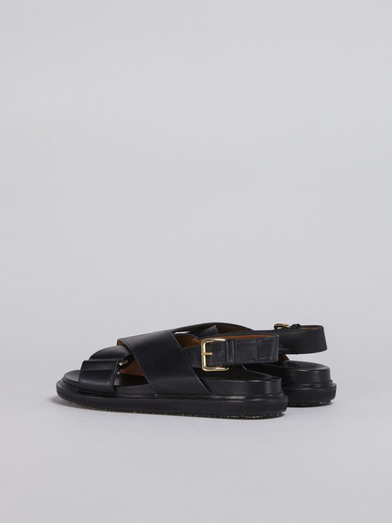Marni Cuero Fussbett Negros | MXXBR13762