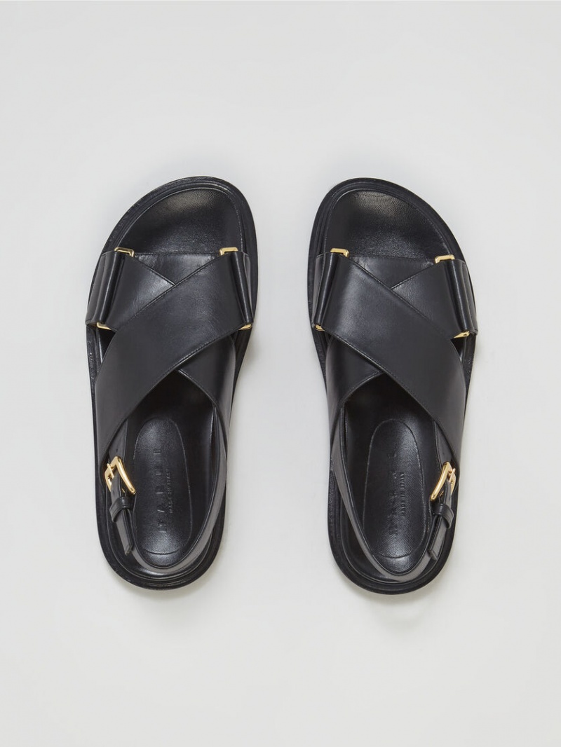 Marni Cuero Fussbett Negros | MXXBR13762