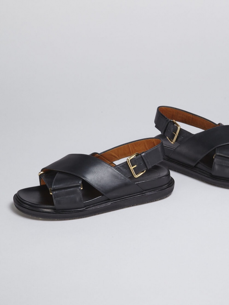 Marni Cuero Fussbett Negros | MXXBR13762