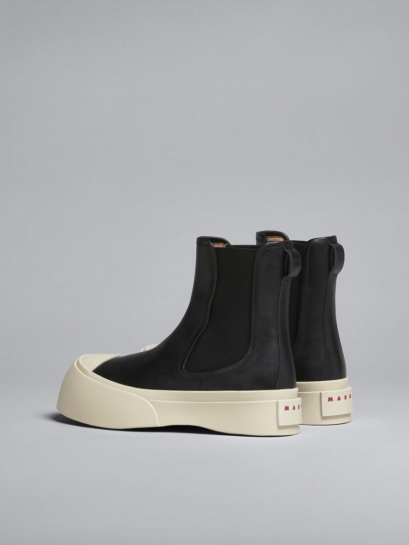 Marni Cuero Pablo Chelsea Boot Negros | MMXHR78337