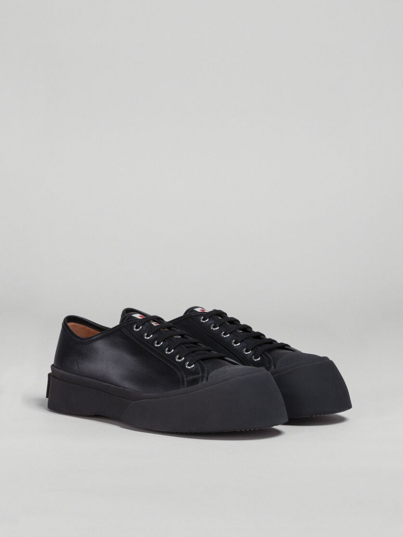 Marni Cuero Pablo Sneaker Negros | AMXWC67943