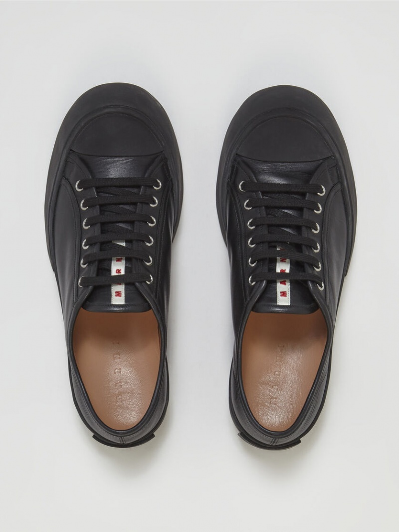 Marni Cuero Pablo Sneaker Negros | AMXWC67943