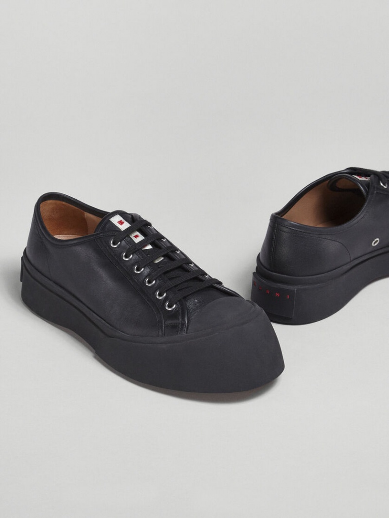 Marni Cuero Pablo Sneaker Negros | AMXWC67943