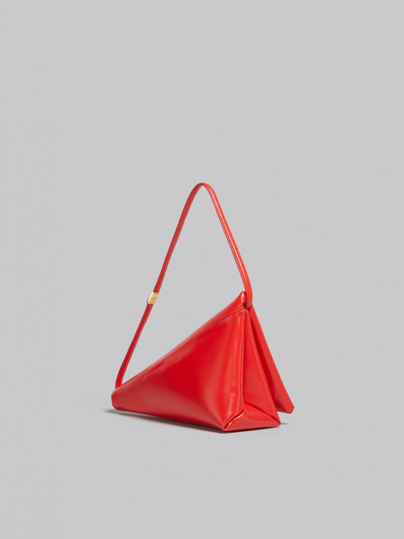 Marni Cuero Triangle Rojos | DMXKV76674