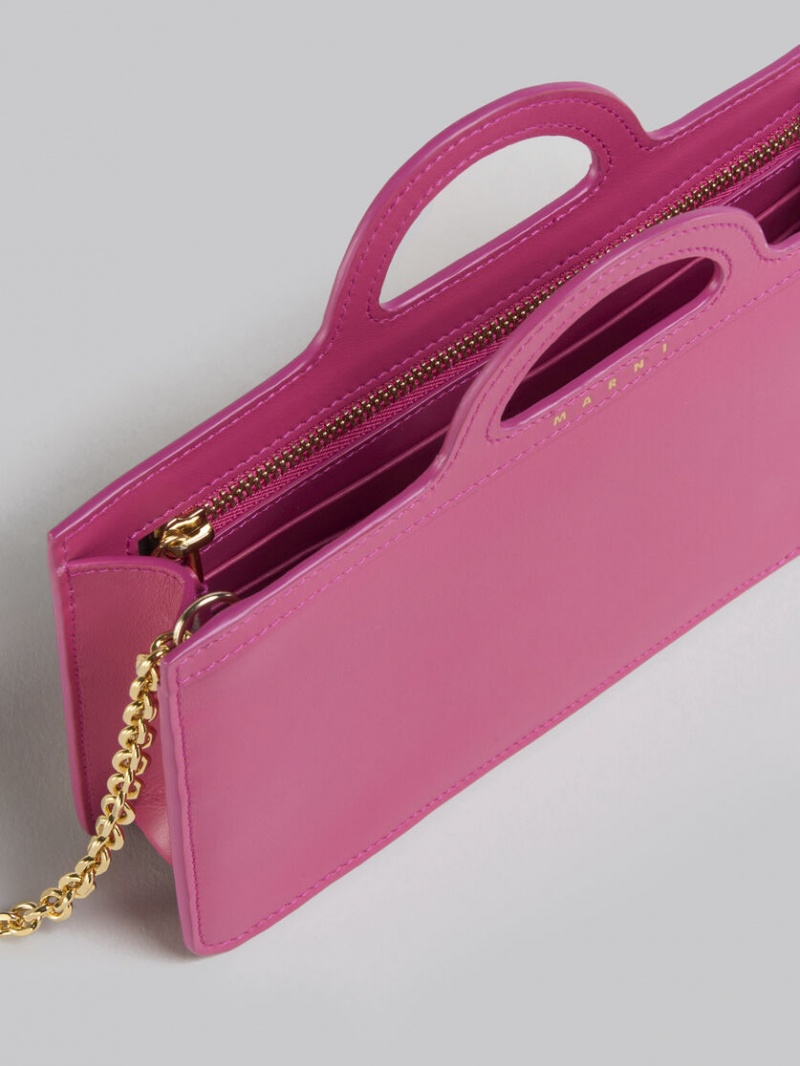 Marni Cuero Tropicalia Long Wallet With Chain Correa Rosas | UMXTG47671