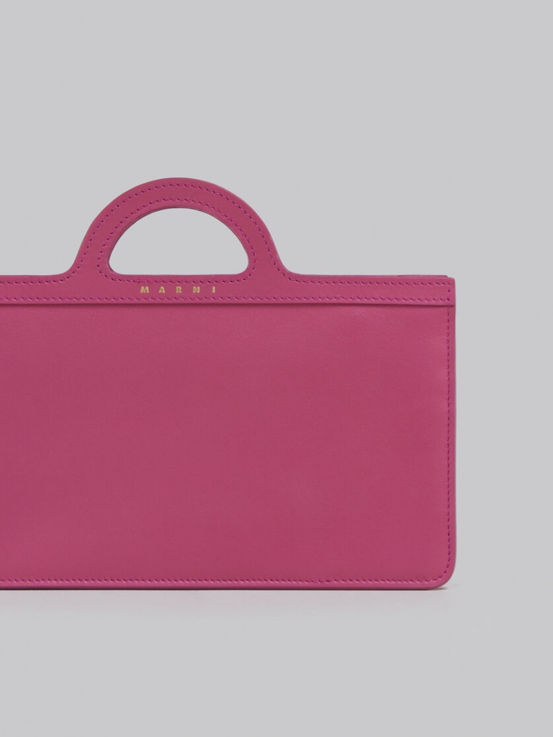 Marni Cuero Tropicalia Long Wallet With Chain Correa Rosas | UMXTG47671