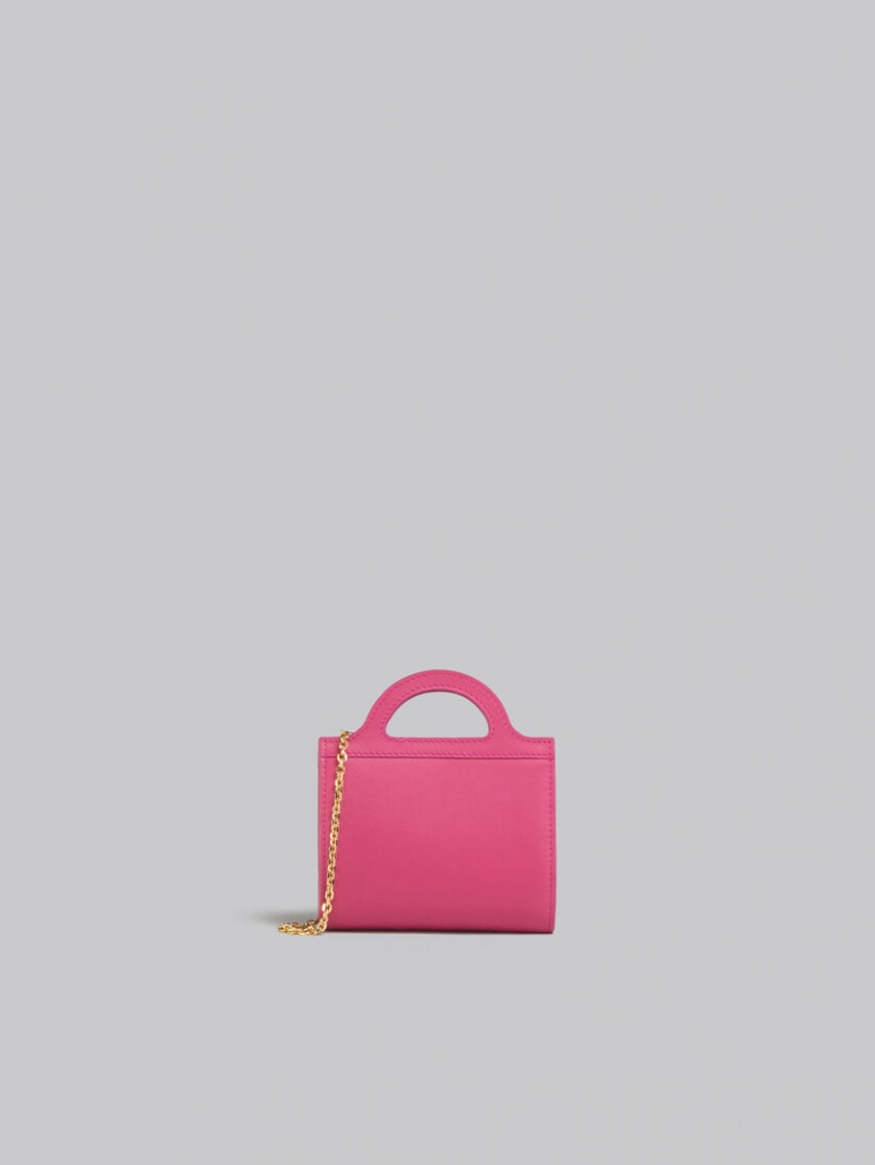 Marni Cuero Tropicalia Wallet With Chain Correa Rosas | BMXSO26809
