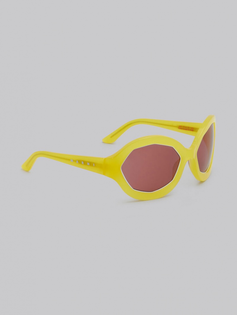 Marni Cumulus Cloud Acetate Amarillos | MMXFT19229