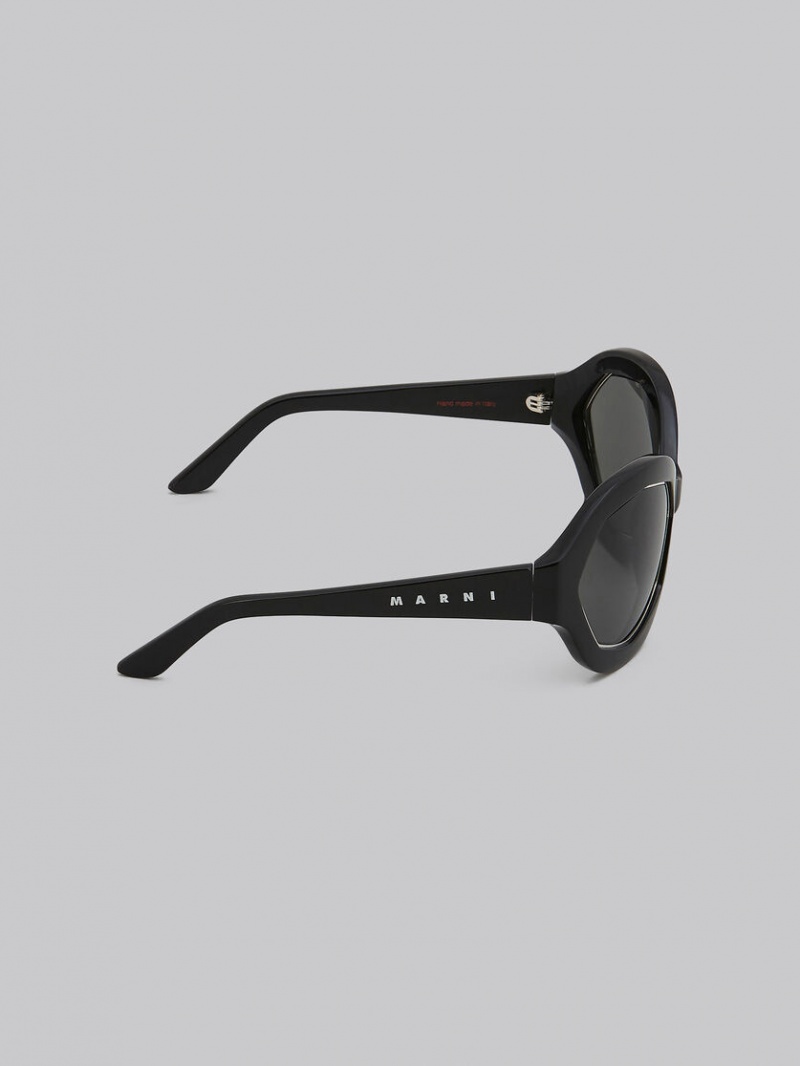 Marni Cumulus Cloud Acetate Negros | MXCIF68143