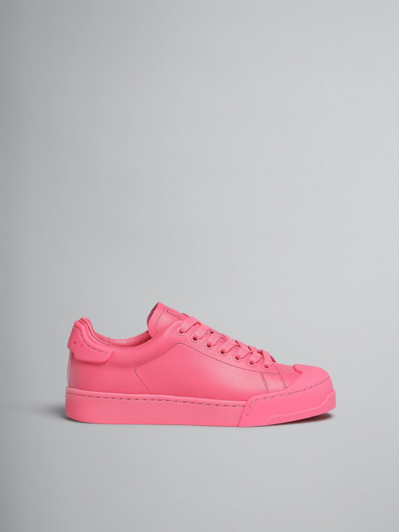Marni Dada Bumper Sneaker Cuero Fucsia | MXXMI15342