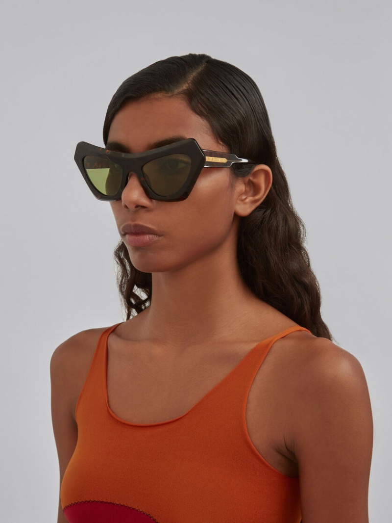 Marni Devil's Pool Marrom Verdes | MXXBR56352