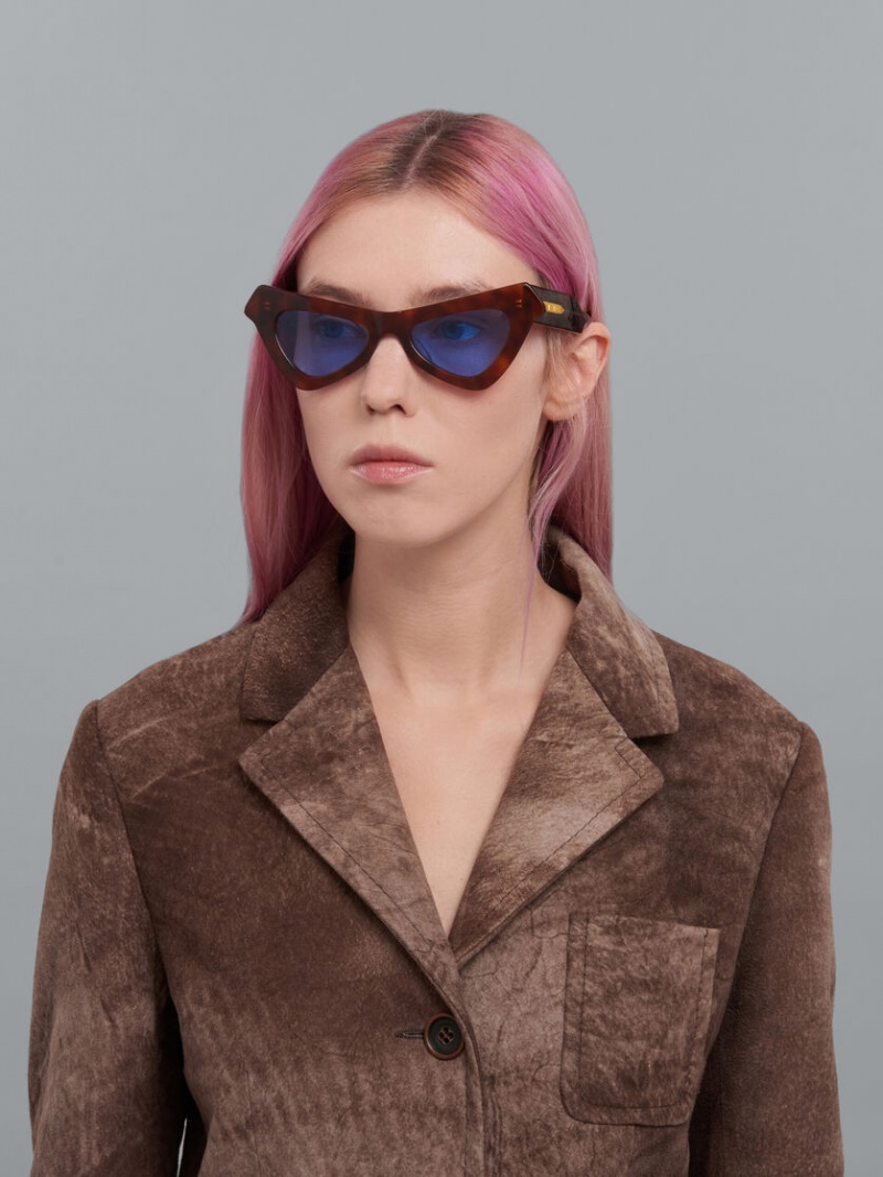 Marni Fairy Pools Havana Acetate Naranjas | MXNEJ25559