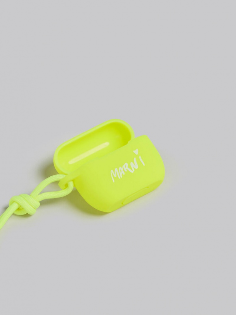 Marni Gummy Airpods Case Amarillos | TMXPQ13972