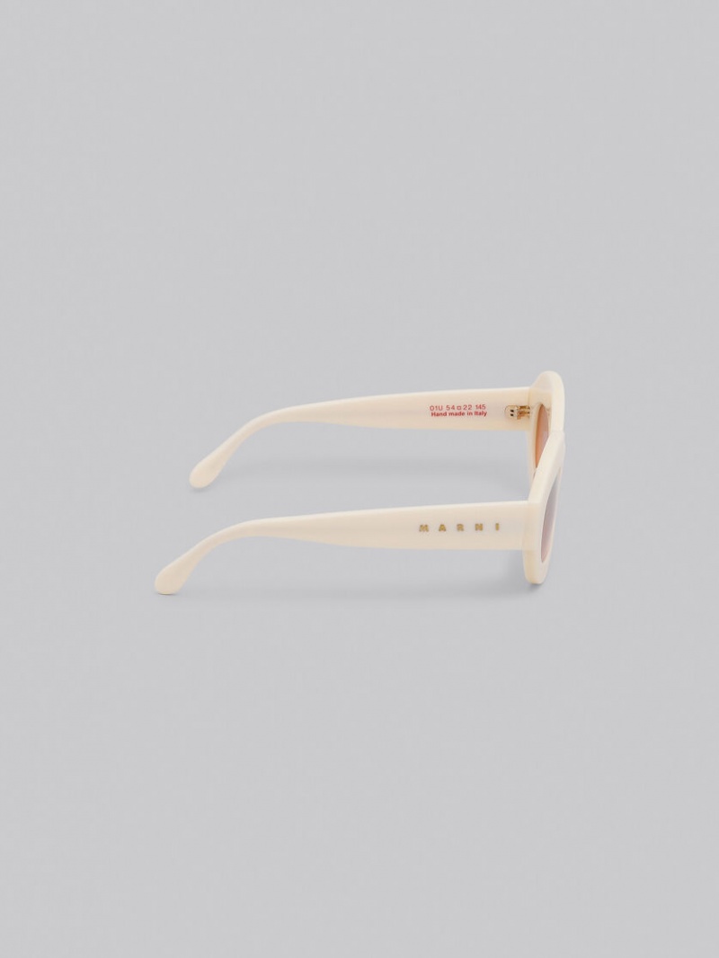 Marni Ik Kil Cenote Acetate Blancos | MXJBT78556