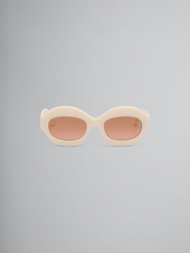 Marni Ik Kil Cenote Acetate Blancos | MXJBT78556