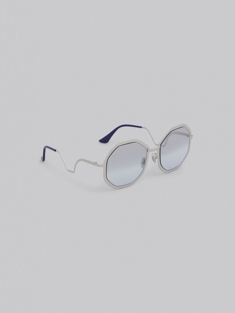 Marni Kamiora Mine Metal Plateados | MMXFT45475