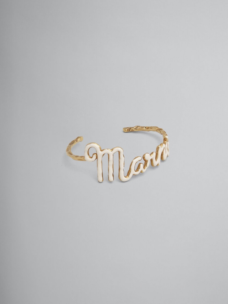 Marni Logo Bracelet Dorados | TMXWZ95729