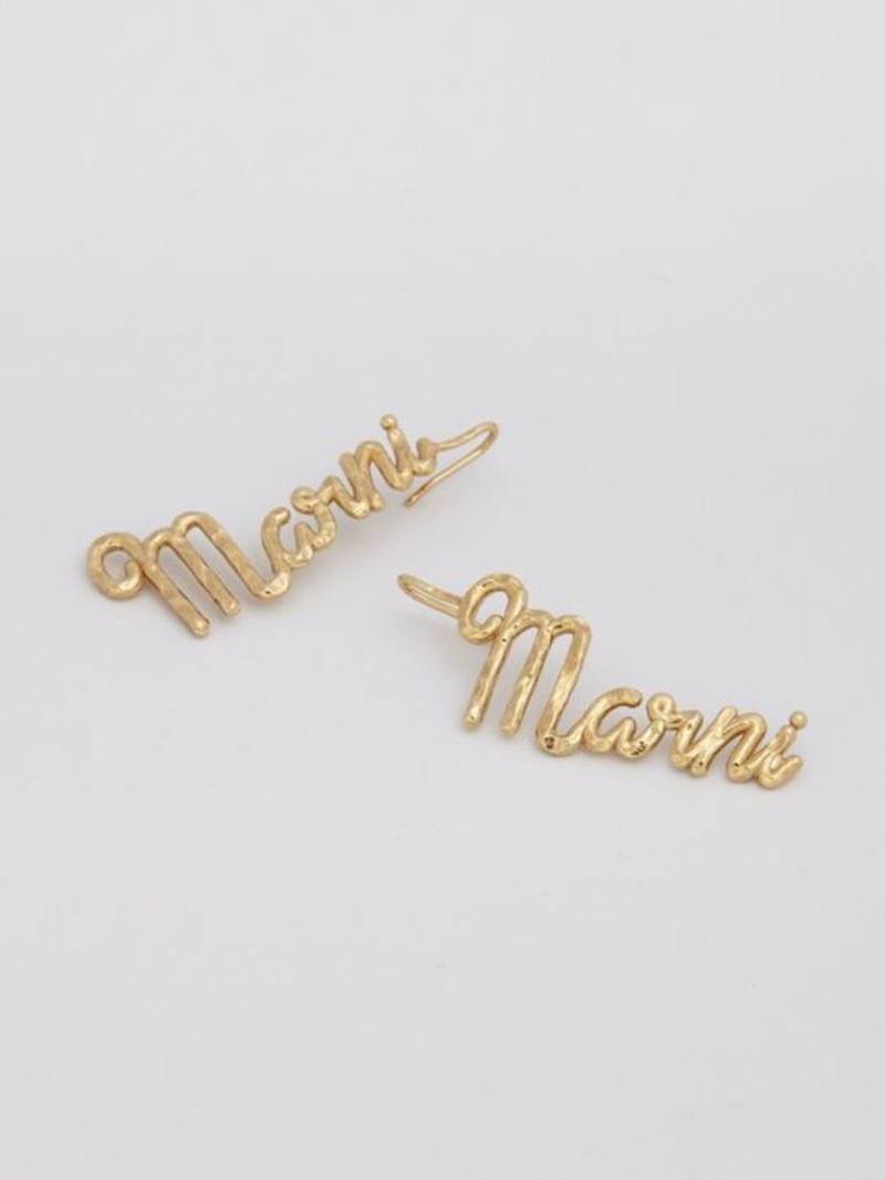 Marni Marni Italic Hook Dorados | PMXER95412