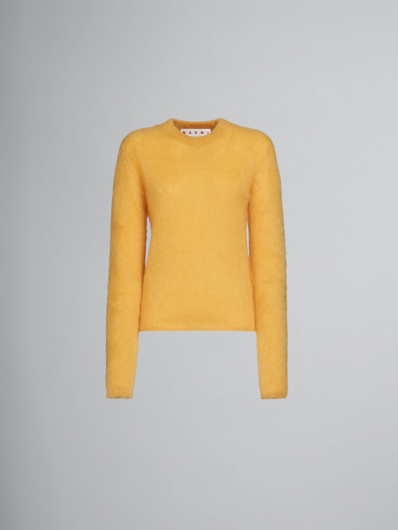 Marni Mohair And Lana Jumper Amarillos | GMXEC82638
