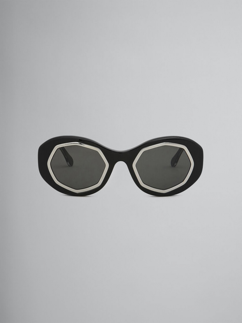 Marni Mount Brumo Acetate Negros | DMXKV50004