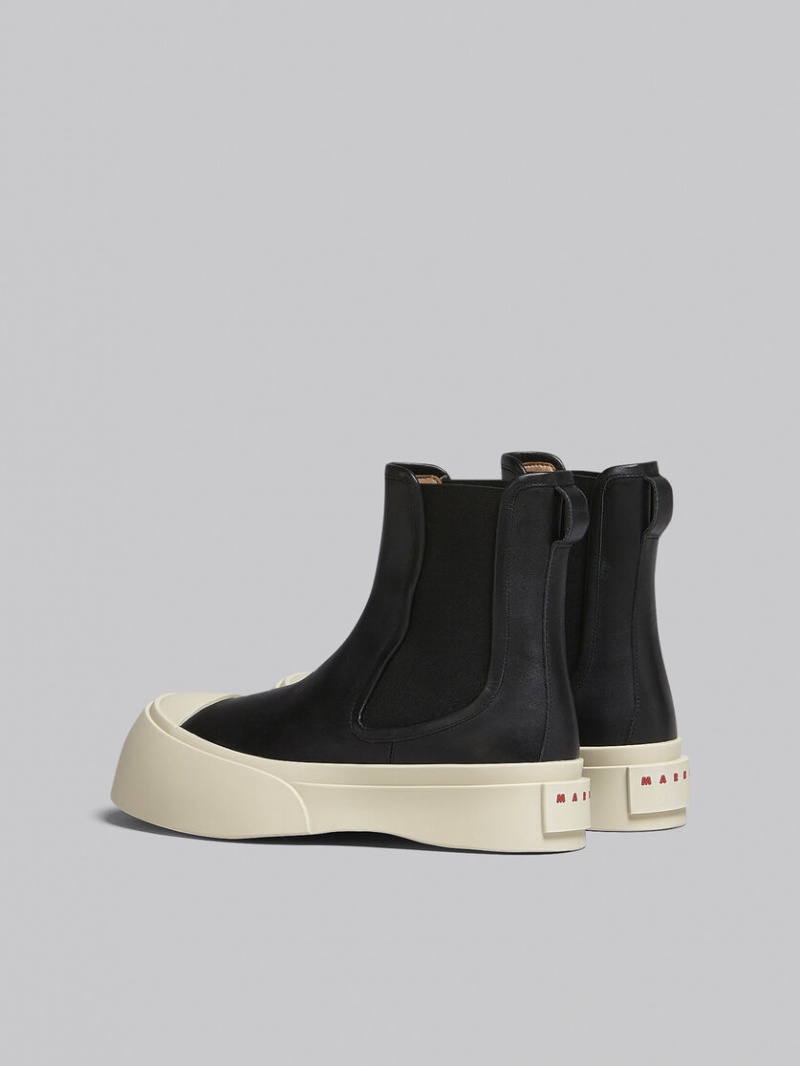Marni Nappa Cuero Pablo Chelsea Boot Negros | MMXHR66230