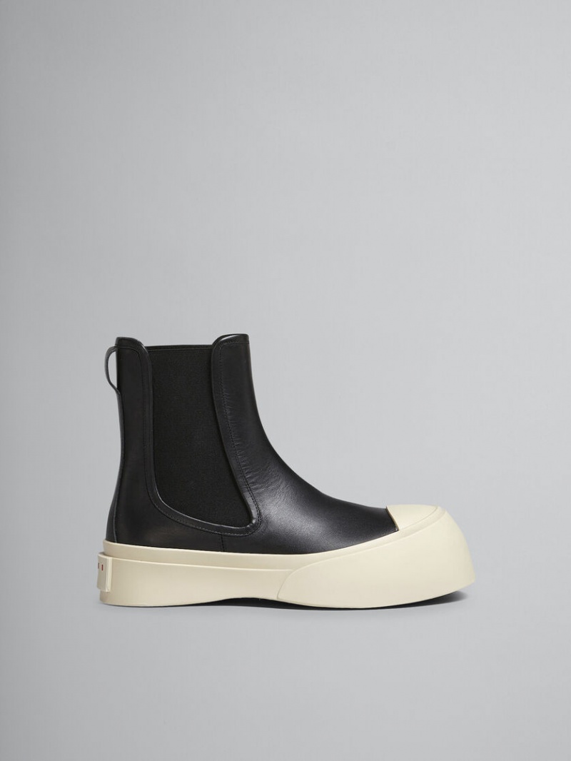 Marni Nappa Cuero Pablo Chelsea Boot Negros | MMXHR66230
