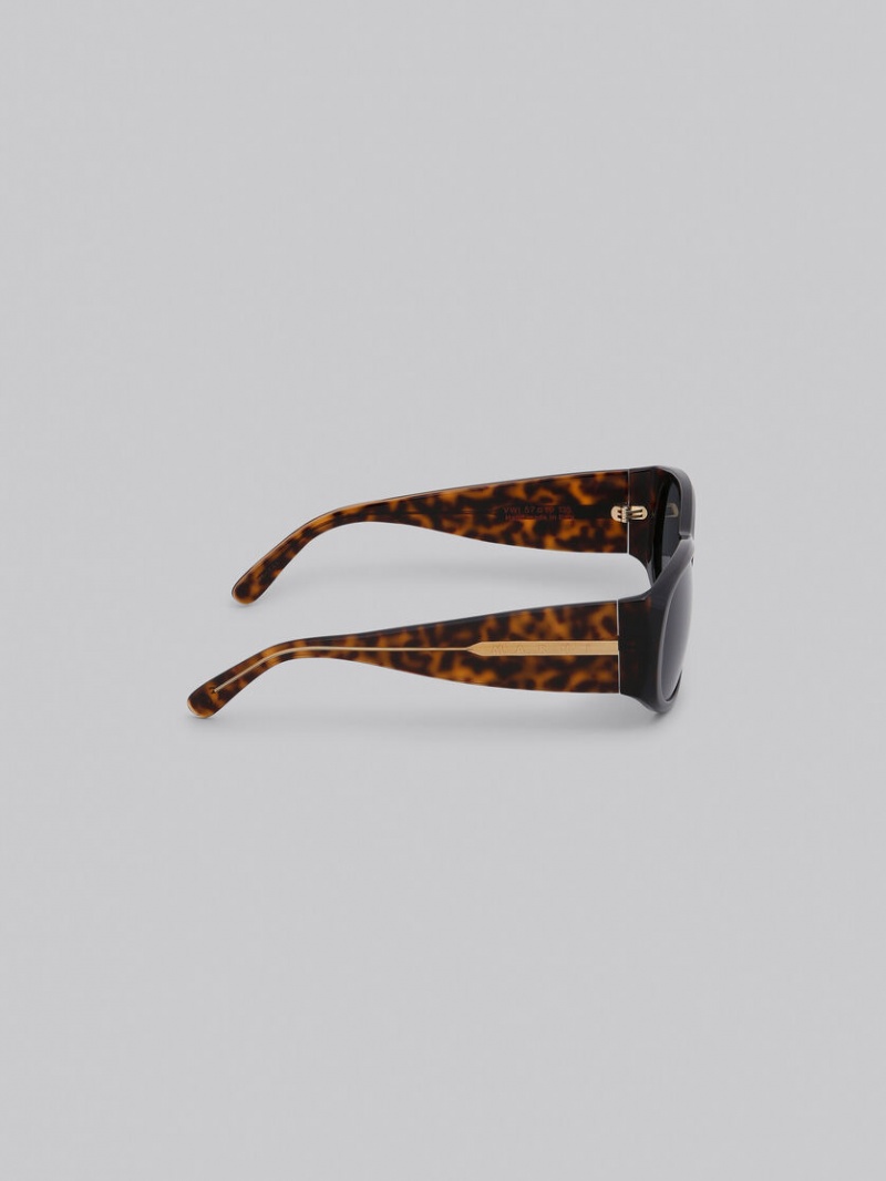 Marni Orinoco River Acetate Marrom Negros | BMXSD27993