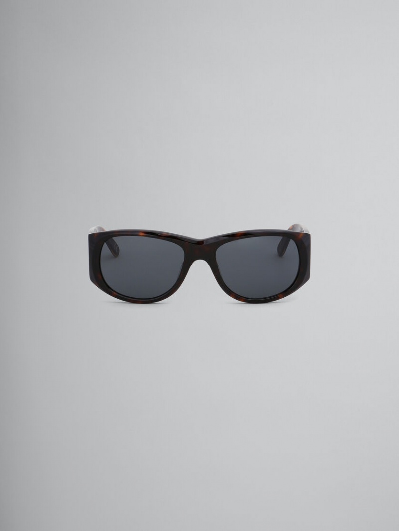 Marni Orinoco River Acetate Marrom Negros | BMXSD27993
