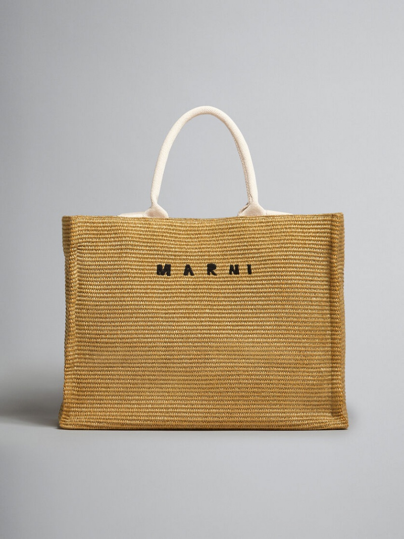 Marni Raffia Large Beige | LMXTR26006