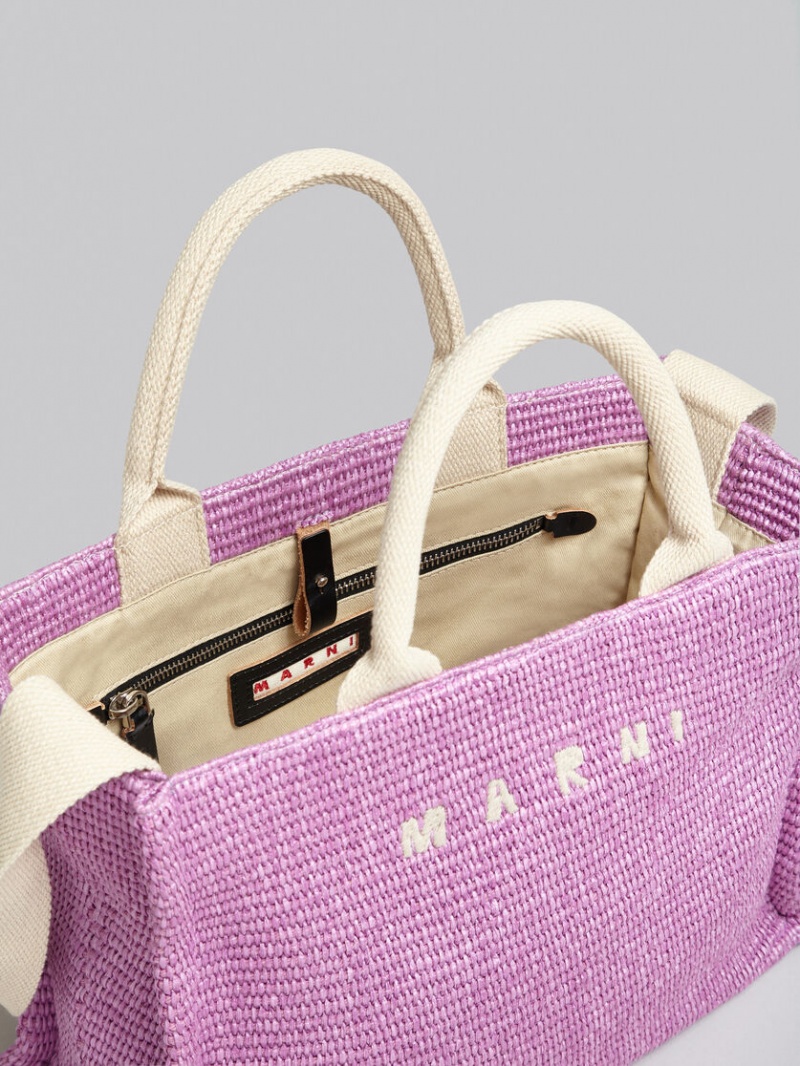 Marni Raffia Small Morados | MXXBR31430