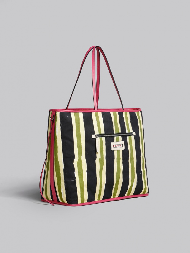Marni Small Reversible Janus Shopping Bag Naranjas | BMXSO58731