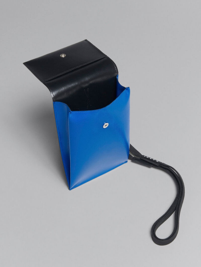 Marni Tribeca Phone Case Azules Negros | SMXVO21354