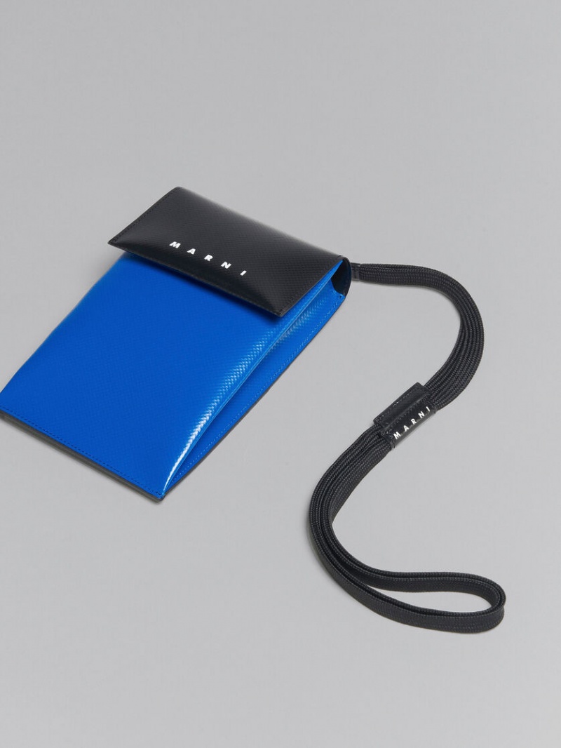 Marni Tribeca Phone Case Azules Negros | SMXVO21354